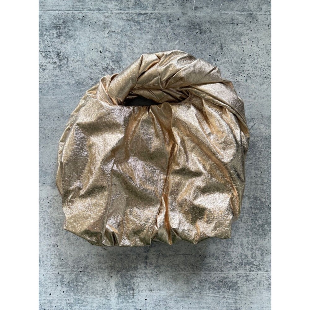 A.L.C. Paloma Metallic Faux Leather Hobo Bag